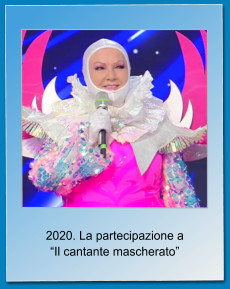 2020. La partecipazione a  Il cantante mascherato